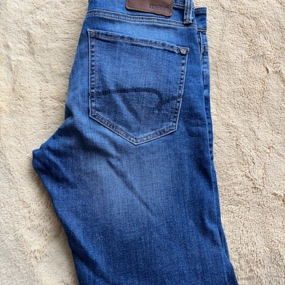 MAVI Marcus Slim Straight Leg Blue Denim Jeans Men's Sze 30x32 Stretch 3 Pockets